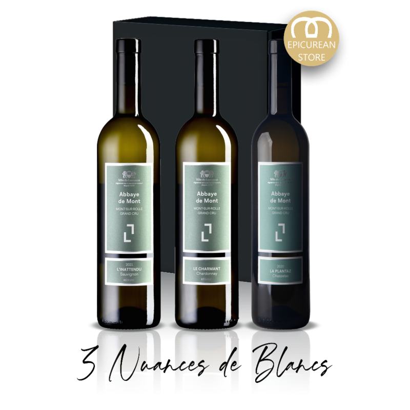 Coffret Cadeau - 3 Nuances de Blancs
