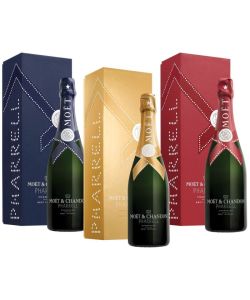 Moët & Chandon x Pharrell Williams – Édition Limitée - Trio Collector